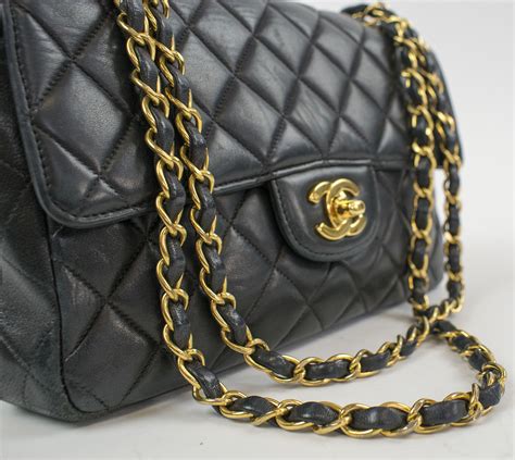 black chanel purse price|authentic chanel black purse.